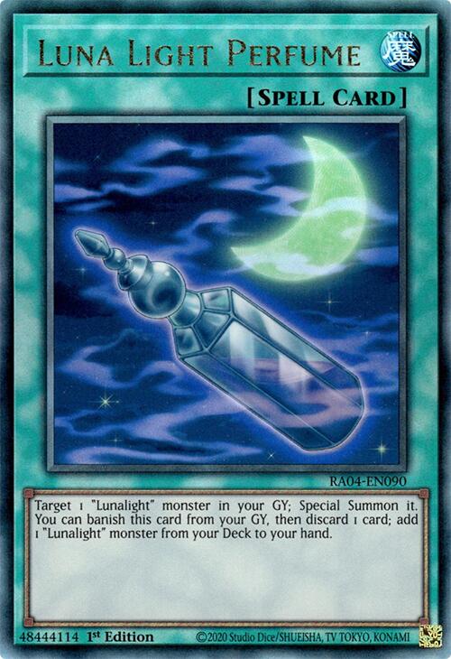 Luna Light Perfume [RA04-EN090] Prismatic Ultimate Rare | Gam3 Escape