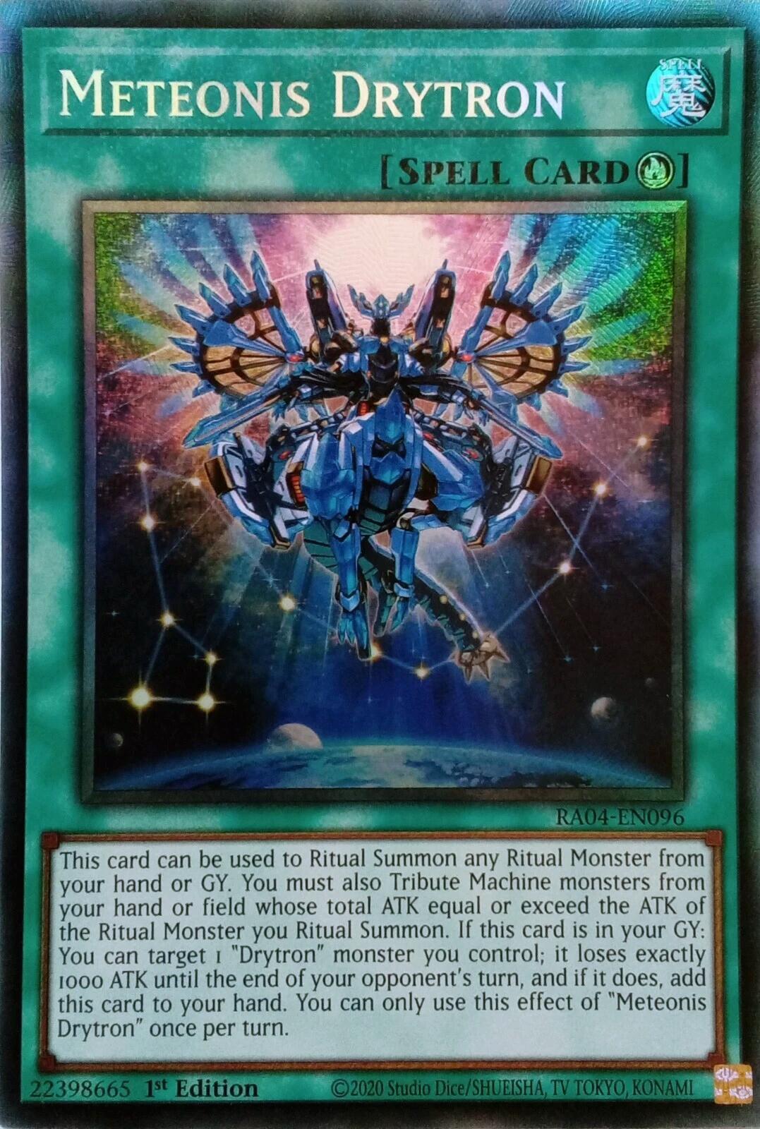 Meteonis Drytron [RA04-EN096] Prismatic Collector's Rare | Gam3 Escape