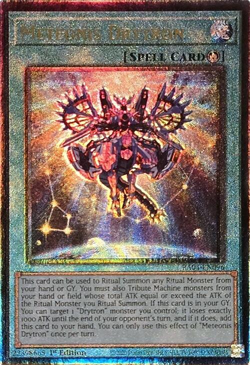 Meteonis Drytron [RA04-EN096] Prismatic Ultimate Rare | Gam3 Escape