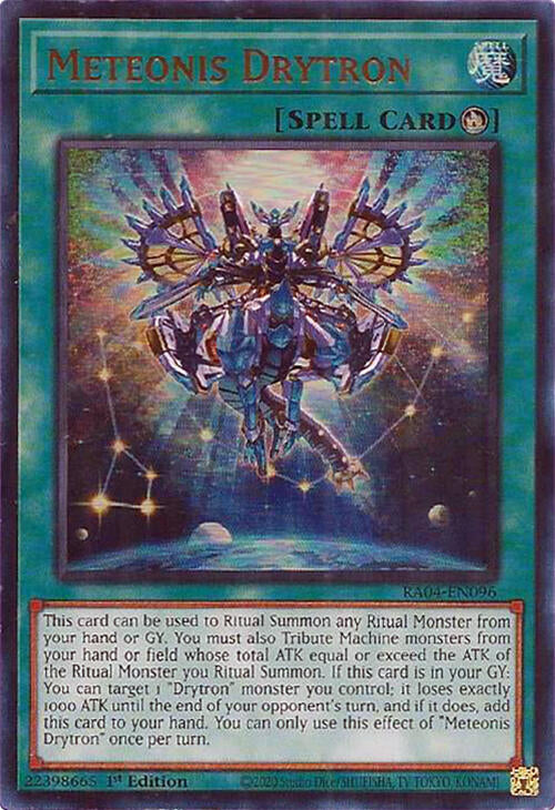 Meteonis Drytron [RA04-EN096] Ultra Rare | Gam3 Escape