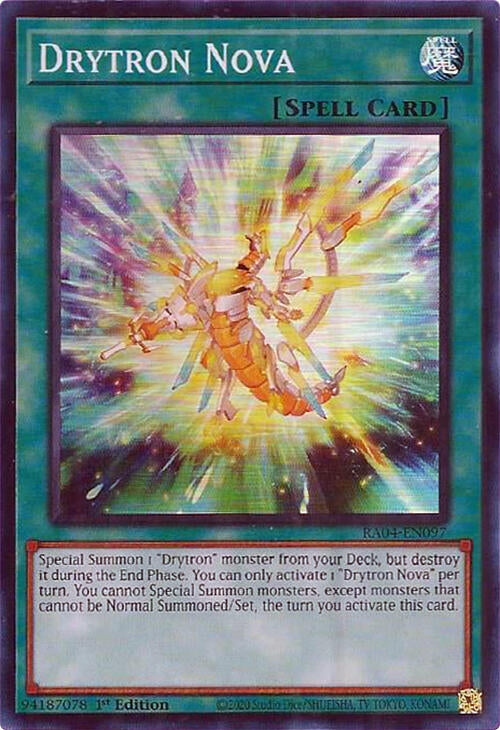 Drytron Nova [RA04-EN097] Super Rare | Gam3 Escape
