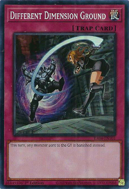 Different Dimension Ground [RA04-EN101] Super Rare | Gam3 Escape