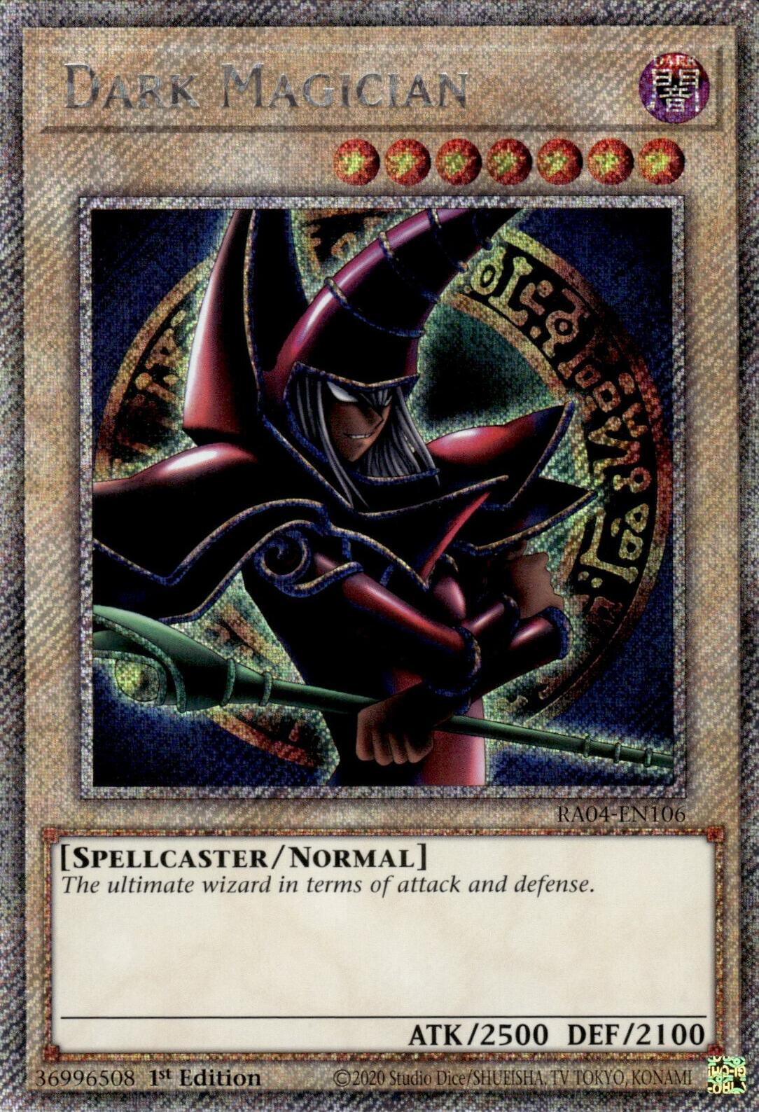 Dark Magician (Arkana) [RA04-EN106] Platinum Secret Rare | Gam3 Escape