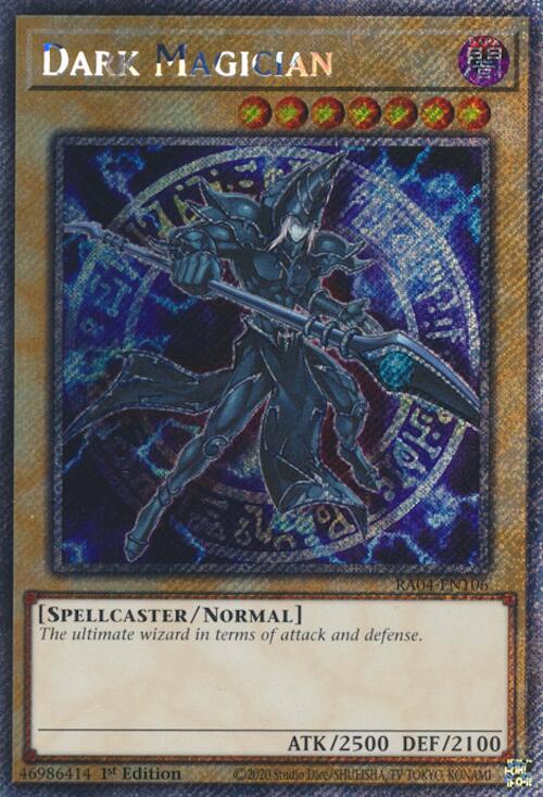 Dark Magician (7th Art) [RA04-EN106] Platinum Secret Rare | Gam3 Escape