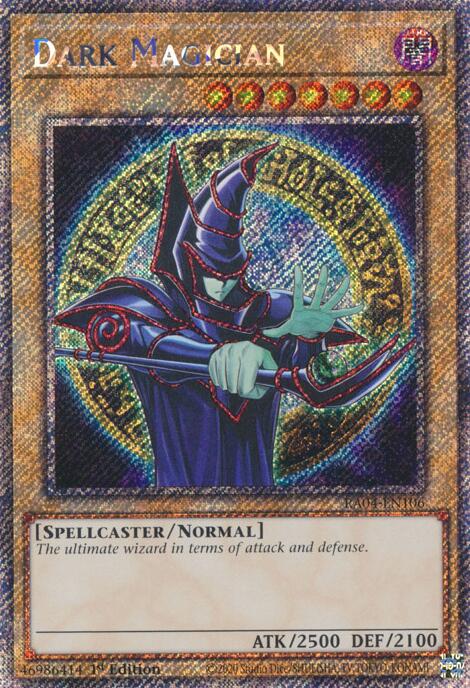 Dark Magician (9th Art) [RA04-EN106] Platinum Secret Rare | Gam3 Escape