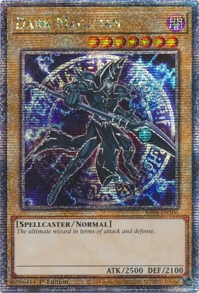 Dark Magician (7th Art) [RA04-EN106] Quarter Century Secret Rare | Gam3 Escape