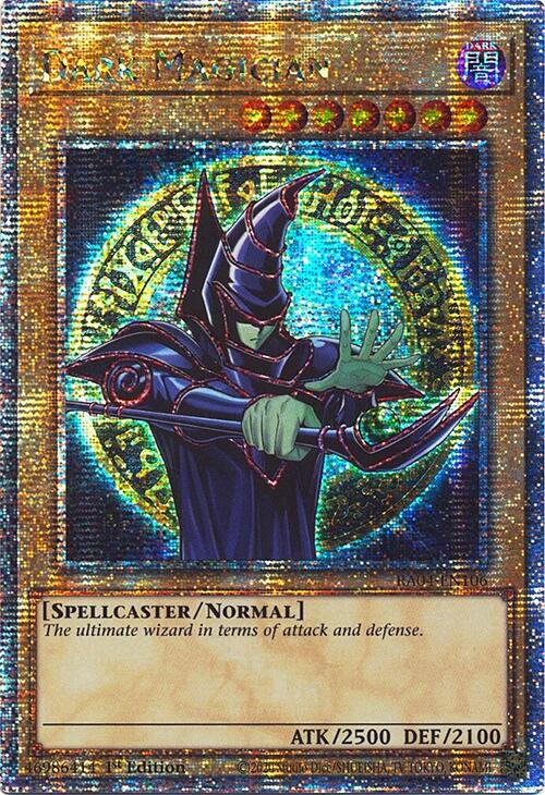 Dark Magician (9th Art) [RA04-EN106] Quarter Century Secret Rare | Gam3 Escape
