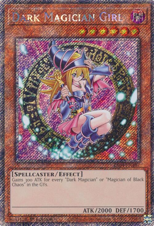 Dark Magician Girl (3rd Art) [RA04-EN107] Platinum Secret Rare | Gam3 Escape