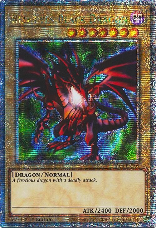Red-Eyes Black Dragon (4th Art) [RA04-EN109] Quarter Century Secret Rare | Gam3 Escape