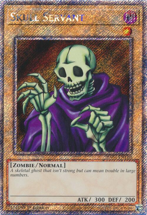 Skull Servant [RA04-EN110] Platinum Secret Rare | Gam3 Escape