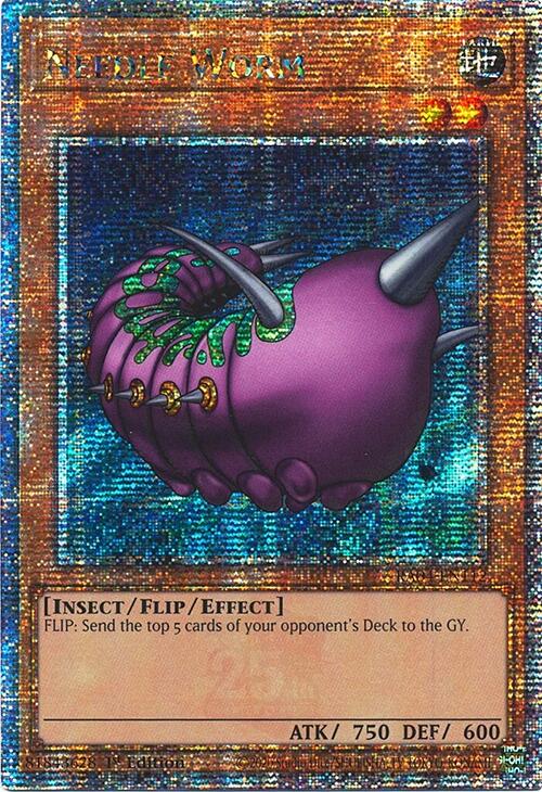 Needle Worm [RA04-EN112] Quarter Century Secret Rare | Gam3 Escape