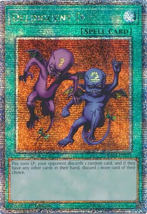 Delinquent Duo [RA04-EN114] Quarter Century Secret Rare | Gam3 Escape