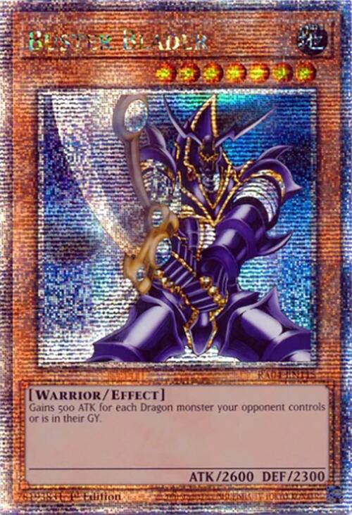 Buster Blader [RA04-EN115] Quarter Century Secret Rare | Gam3 Escape