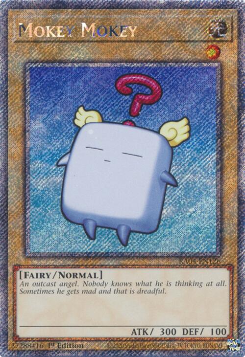 Mokey Mokey [RA04-EN126] Platinum Secret Rare | Gam3 Escape