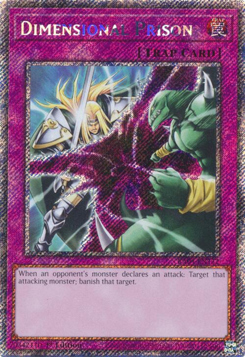 Dimensional Prison [RA04-EN132] Platinum Secret Rare | Gam3 Escape