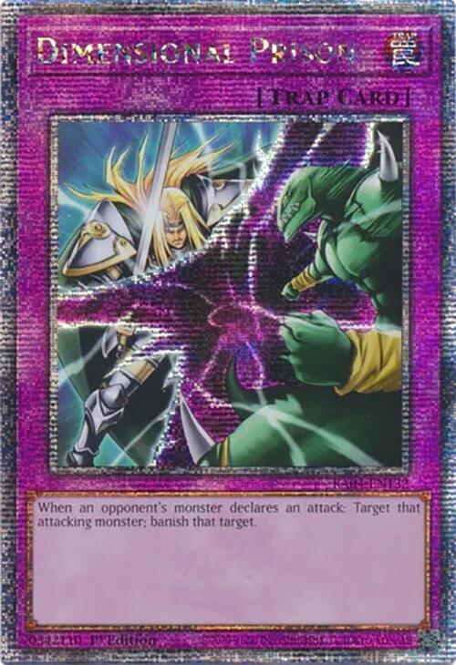 Dimensional Prison [RA04-EN132] Quarter Century Secret Rare | Gam3 Escape