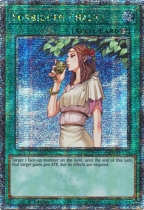 Forbidden Chalice [RA04-EN137] Quarter Century Secret Rare | Gam3 Escape