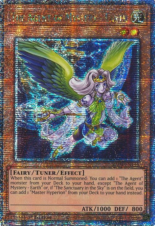 The Agent of Mystery - Earth [RA04-EN146] Quarter Century Secret Rare | Gam3 Escape