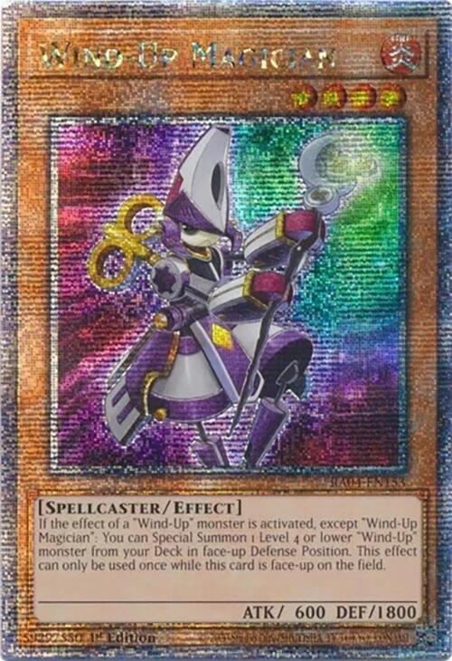 Wind-Up Magician [RA04-EN153] Quarter Century Secret Rare | Gam3 Escape