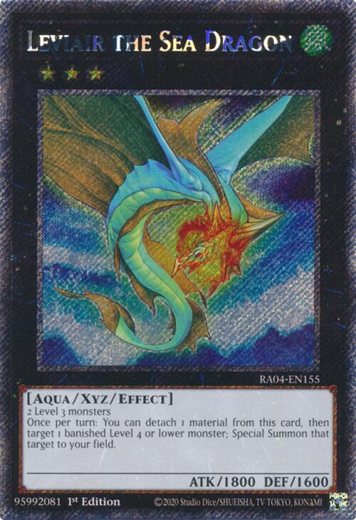 Leviair the Sea Dragon [RA04-EN155] Platinum Secret Rare | Gam3 Escape