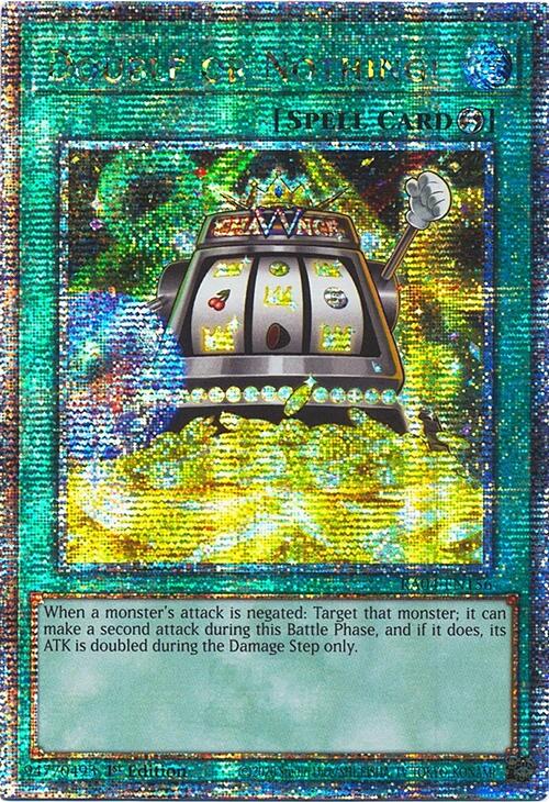 Double or Nothing! [RA04-EN156] Quarter Century Secret Rare | Gam3 Escape