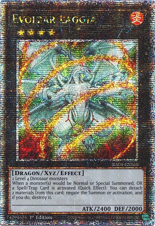 Evolzar Laggia [RA04-EN160] Quarter Century Secret Rare | Gam3 Escape