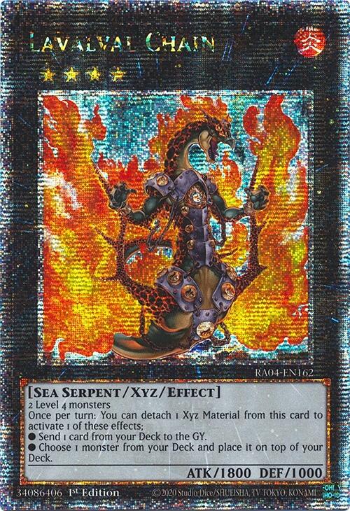 Lavalval Chain [RA04-EN162] Quarter Century Secret Rare | Gam3 Escape