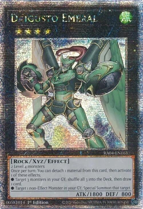 Daigusto Emeral [RA04-EN163] Quarter Century Secret Rare | Gam3 Escape