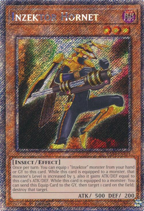 Inzektor Hornet [RA04-EN171] Platinum Secret Rare | Gam3 Escape