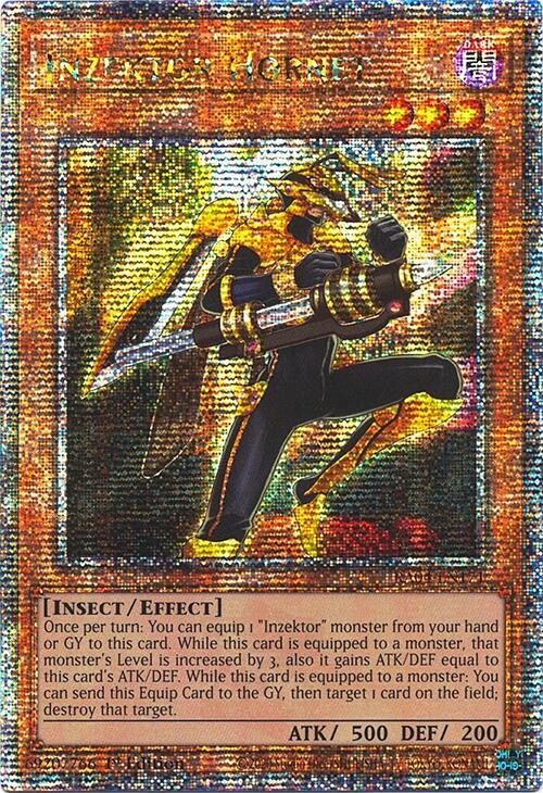 Inzektor Hornet [RA04-EN171] Quarter Century Secret Rare | Gam3 Escape