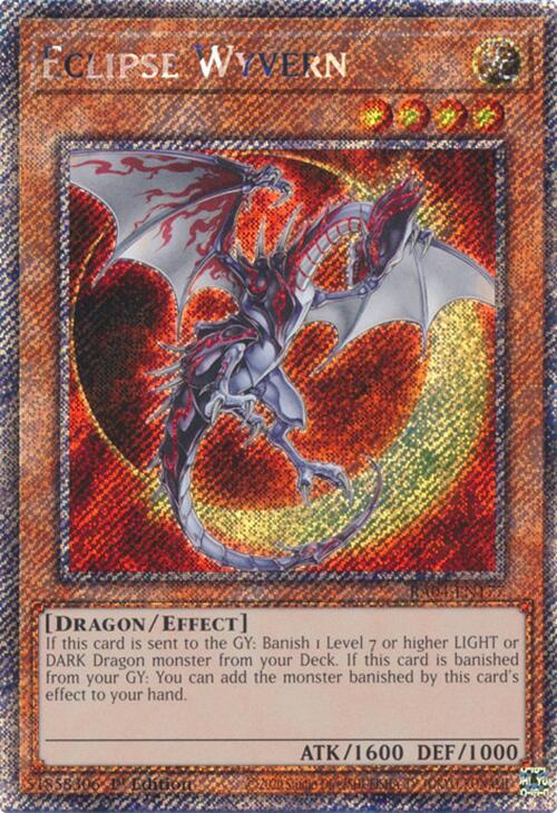 Eclipse Wyvern [RA04-EN177] Platinum Secret Rare | Gam3 Escape