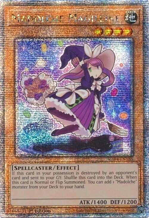 Madolche Magileine [RA04-EN185] Quarter Century Secret Rare | Gam3 Escape