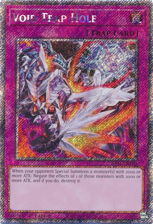 Void Trap Hole [RA04-EN190] Platinum Secret Rare | Gam3 Escape