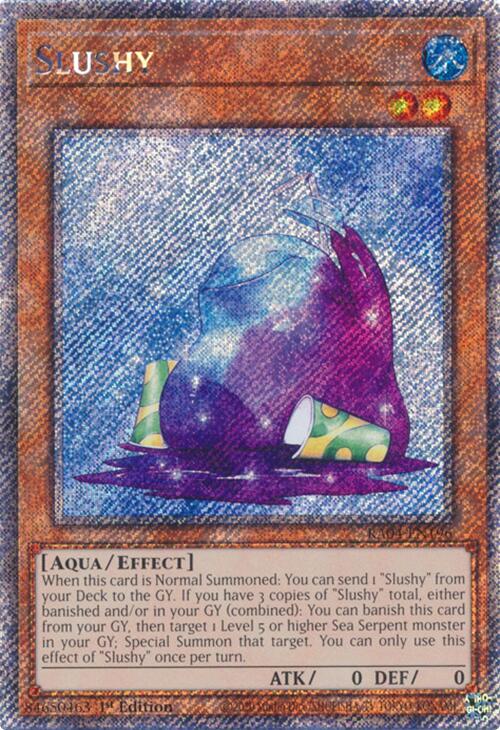 Slushy [RA04-EN196] Platinum Secret Rare | Gam3 Escape