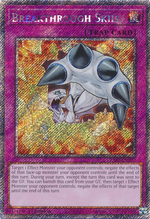Breakthrough Skill [RA04-EN202] Platinum Secret Rare | Gam3 Escape
