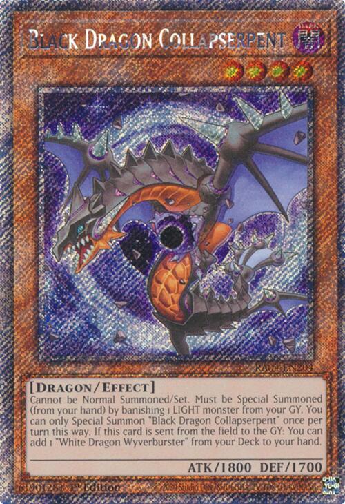Black Dragon Collapserpent [RA04-EN204] Platinum Secret Rare | Gam3 Escape