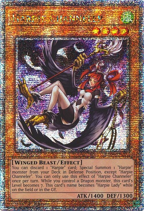 Harpie Channeler [RA04-EN207] Quarter Century Secret Rare | Gam3 Escape