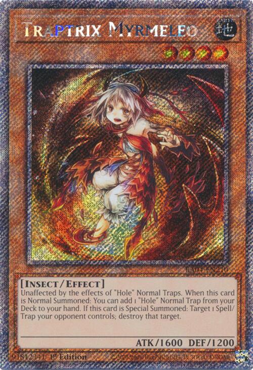 Traptrix Myrmeleo [RA04-EN210] Platinum Secret Rare | Gam3 Escape