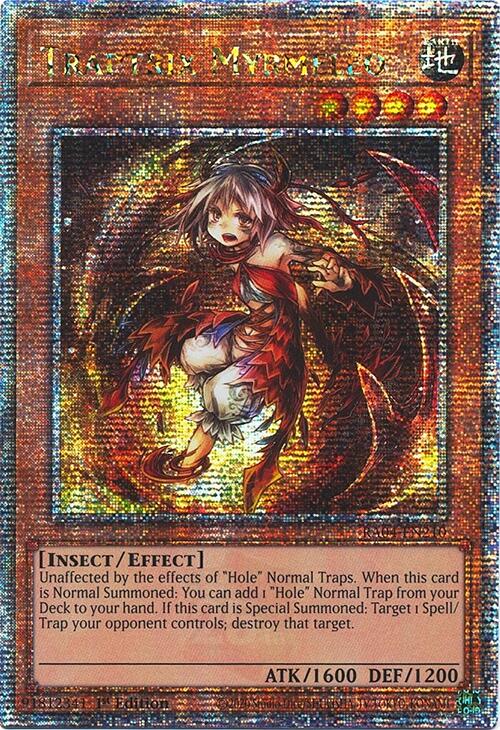 Traptrix Myrmeleo [RA04-EN210] Quarter Century Secret Rare | Gam3 Escape