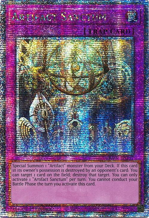 Artifact Sanctum [RA04-EN217] Quarter Century Secret Rare | Gam3 Escape