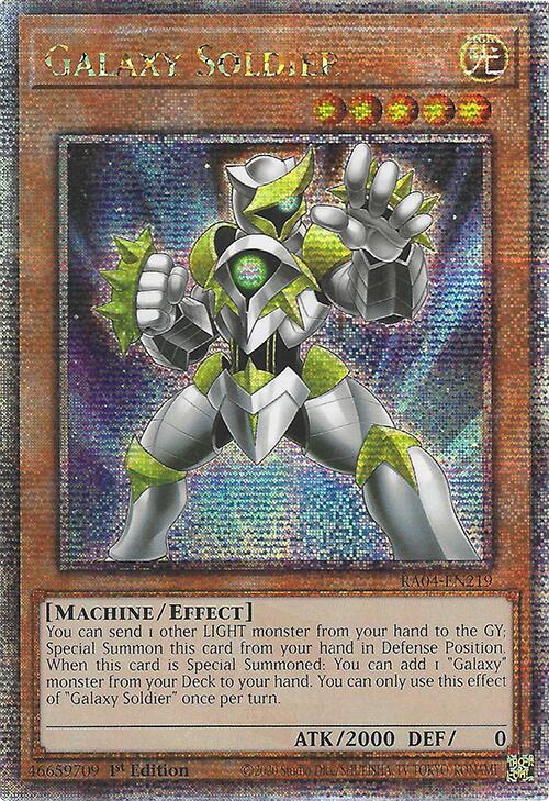 Galaxy Soldier [RA04-EN219] Quarter Century Secret Rare | Gam3 Escape