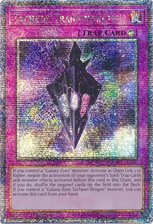 Tachyon Transmigration [RA04-EN220] Quarter Century Secret Rare | Gam3 Escape