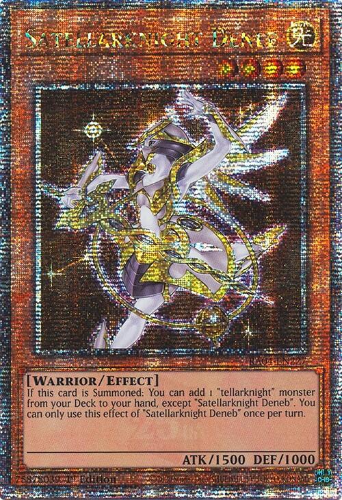 Satellarknight Deneb [RA04-EN227] Quarter Century Secret Rare | Gam3 Escape