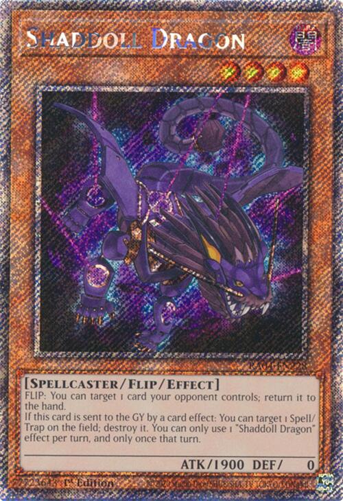 Shaddoll Dragon [RA04-EN228] Platinum Secret Rare | Gam3 Escape