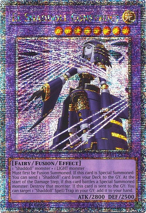 El Shaddoll Construct (Alternate Art) [RA04-EN229] Quarter Century Secret Rare | Gam3 Escape