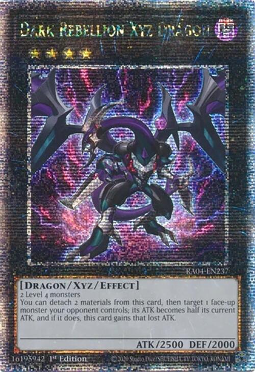 Dark Rebellion Xyz Dragon [RA04-EN237] Quarter Century Secret Rare | Gam3 Escape