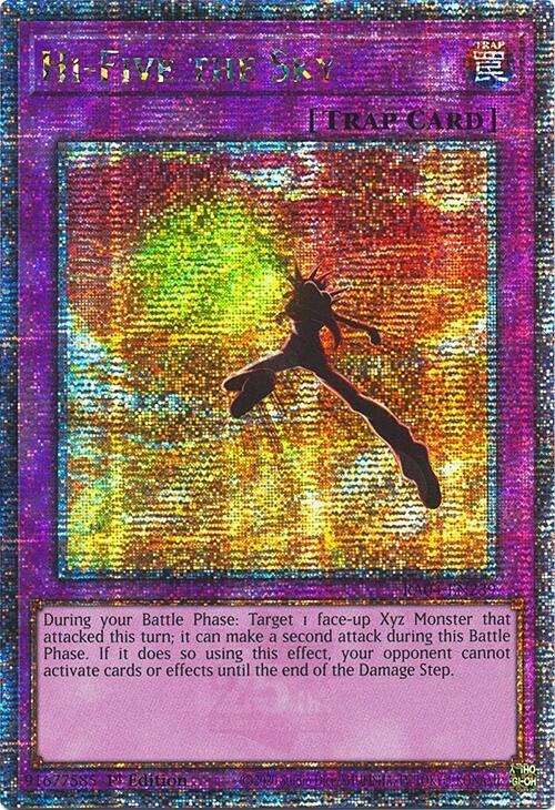 Hi-Five the Sky [RA04-EN239] Quarter Century Secret Rare | Gam3 Escape