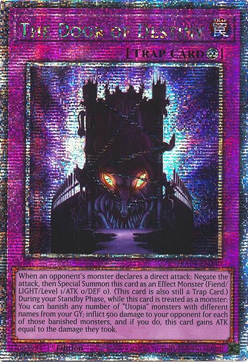 The Door of Destiny [RA04-EN240] Quarter Century Secret Rare | Gam3 Escape