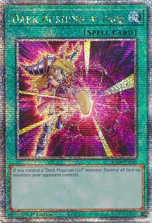 Dark Burning Attack [RA04-EN245] Quarter Century Secret Rare | Gam3 Escape
