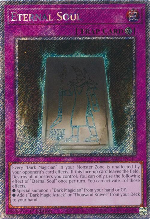 Eternal Soul [RA04-EN247] Platinum Secret Rare | Gam3 Escape